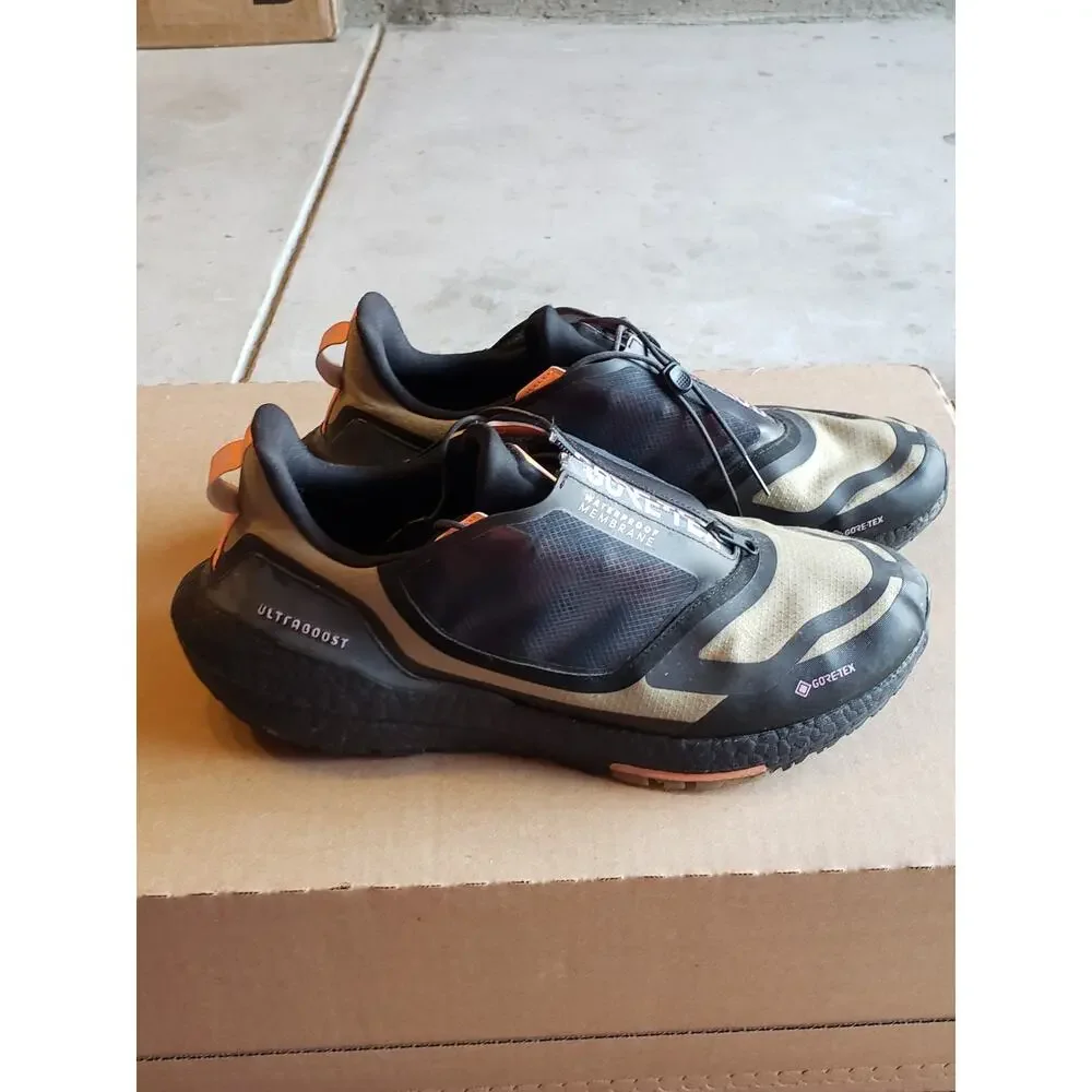Adidas Ultraboost 22 Gore-Tex Shoes Size 15 Mens Brown Hiking Running GZ6876